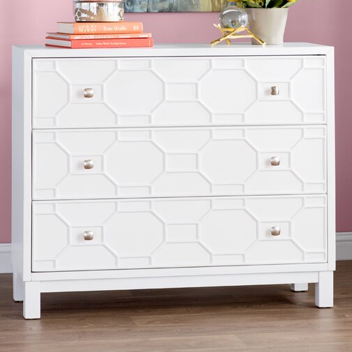 Rosen 3 Drawer Accent Chest & Reviews Birch Lane